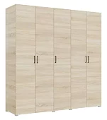 Шкаф Квадро 5-ти ств 2250 Бежевый 