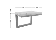 Полка Айсберг Лофт 02/40 Белый 