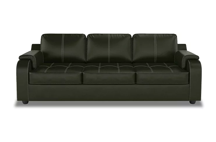 Кожаный диван Берета, Зеленый