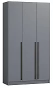 Шкаф трёхстворчатый Бастион 1.5 м № 2 (графит) 