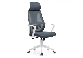Кресло компьютерное Golem dark gray / white