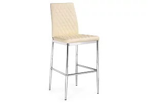 Барный стул Teon beige / chrome