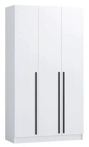 Шкаф трёхстворчатый Бастион 1.5 м № 1 (белый древесный), Белый