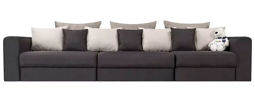 Прямой диван Мэдискона, Серый
