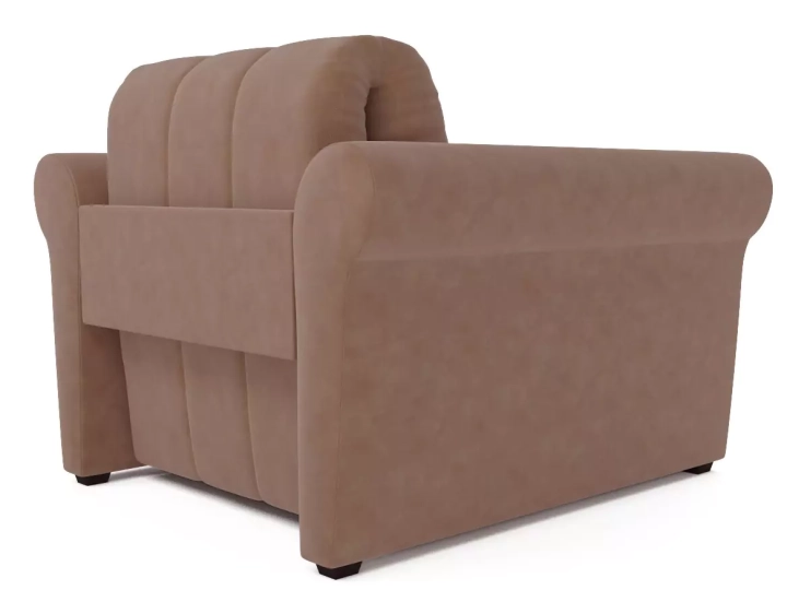 ф50 Кресло-кровать Гранд бежевый дизайн11 полубоком