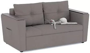 Прямой диван Майами (Дубай) Еврокнижка Коричневый