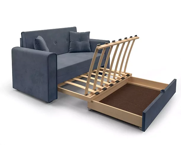 Прямой диван Санта, Серый