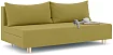 Прямой диван Смайл без локтей, Желтый