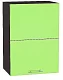 Шкаф верхний горизонтальный с подъемным механизмом Валерия-М 720х500 Салатовый глянец/Венге, Салатовый