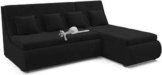 Угловой диван Дубай Дельфин Черный 