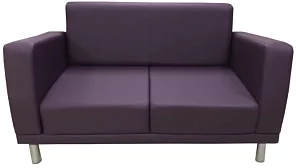 Прямой двухместный диван Неаполь Люкс Без механизма 