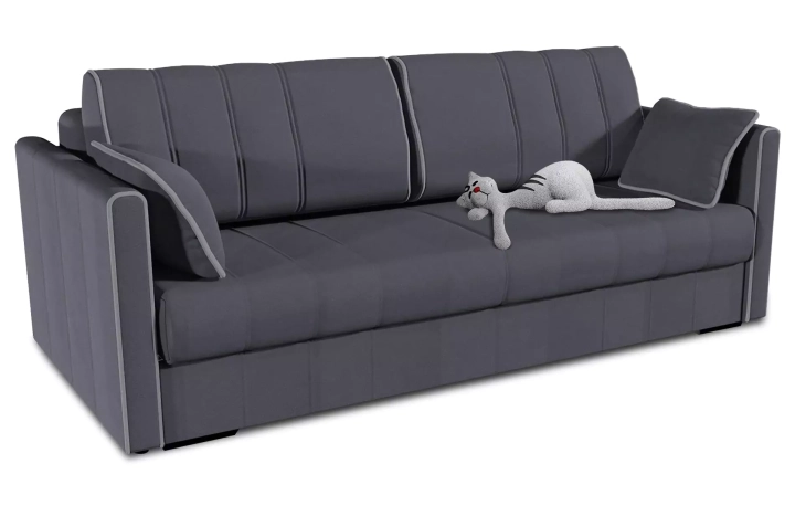 Прямой диван Риммини, Серый {3958058} – купить в Иваново за 43390 руб винтернет-магазине Divano.ru