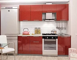 Кухня Премьера София 2,1 Олива гранат