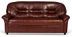 Прямой диван Марсель Честер, Красный