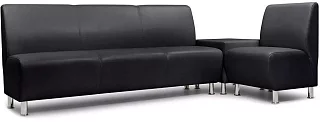 Модульный диван Блюз-2 Черный 