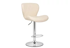 Барный стул Порч бежевый / хром Бежевый