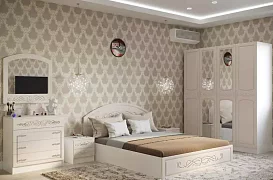 Спальня Венеция жемчуг дизайн 3 